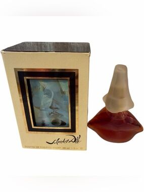 VINTAGE Salvador Dali Parfum de Toilette 30ml 1oz 1980s Edition Pre Bar Code